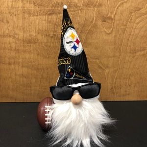 Steelers Gnome White NFL Football Sports Fan Pittsburgh Sunglasses Ball Gift
